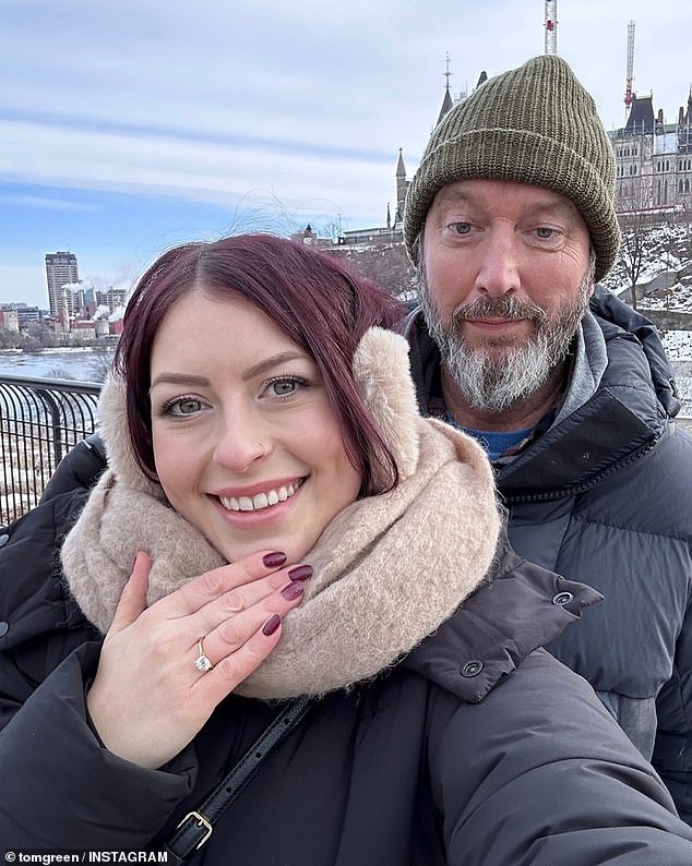 Drew Barrymore’s ex-husband Tom Green engaged to lookalike of ET star and gives her massive diamond ring