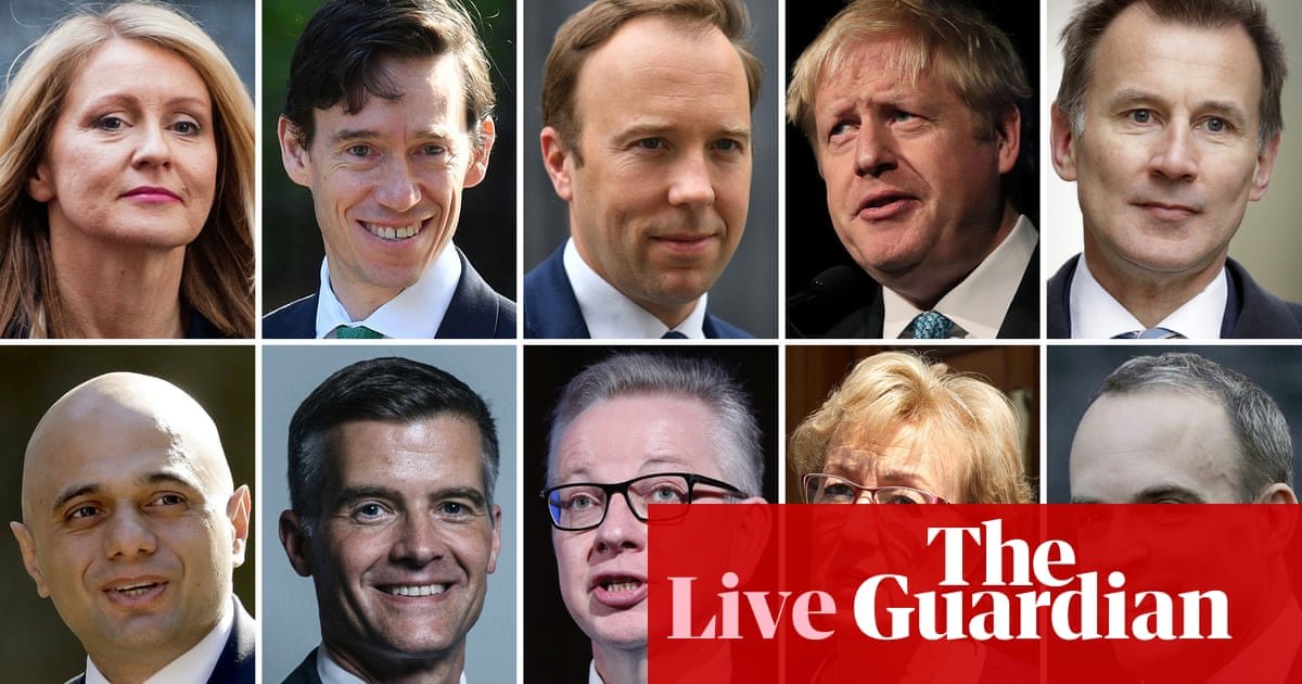 Tory leadership campaigns: 1922 Committee confirms 10 candidates on ballot for first vote – as it happened | Politics