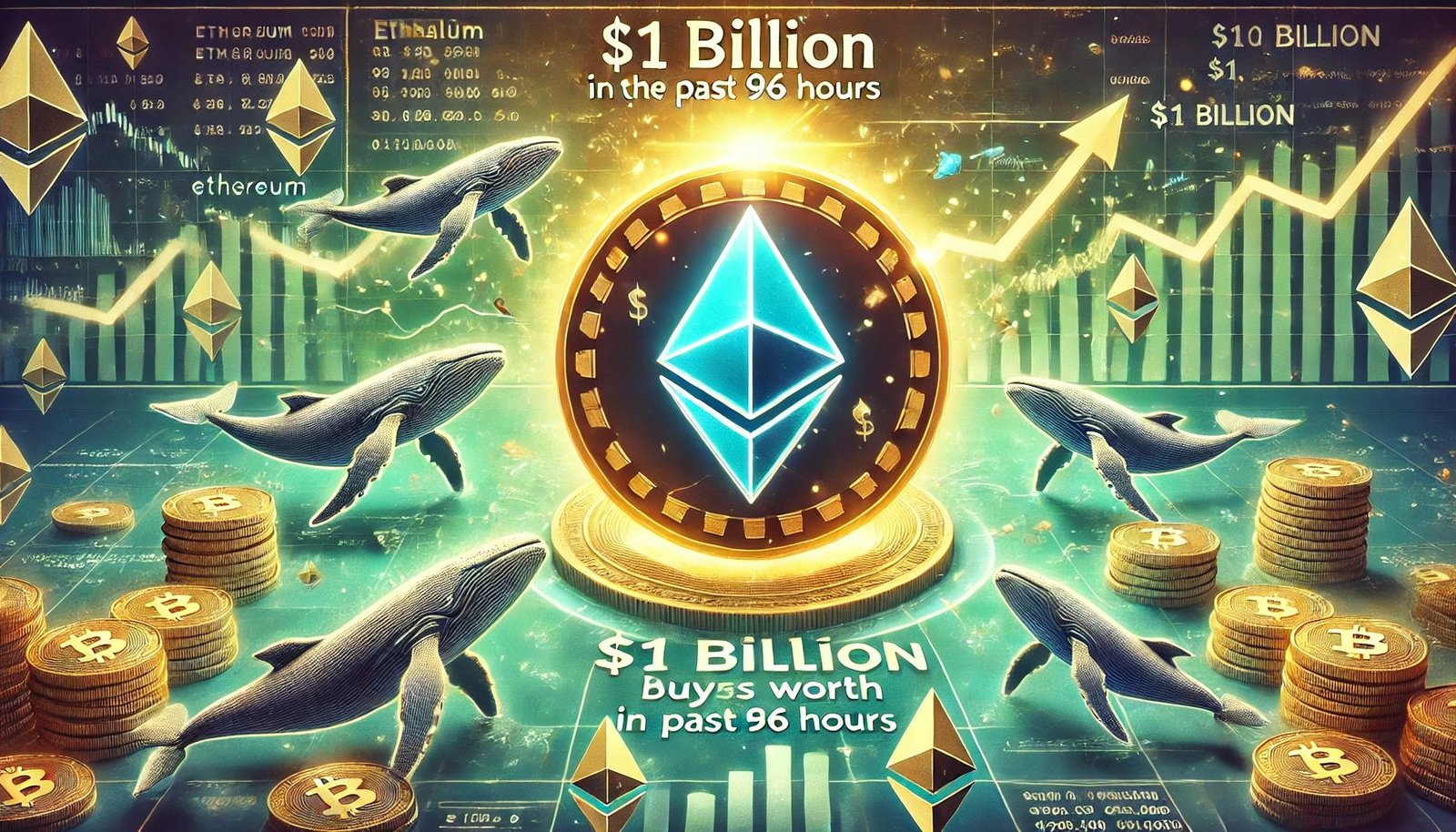 Ethereum Whales Bought  Billion ETH In The Past 96 Hours – Details