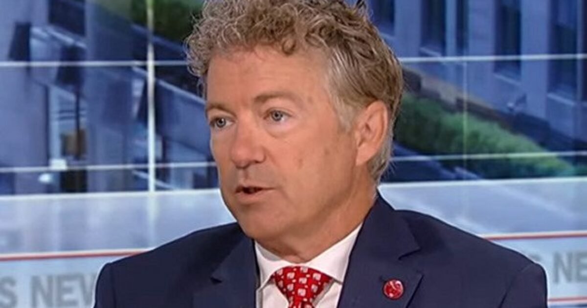 Rand Paul Releases Annual Festivus Report on  Trillion in Government Waste: Millions Spent on Ice-Skating Drag Queens, Ukrainian Influencers, Lonely Coked Up Rats…and More! | The Gateway Pundit