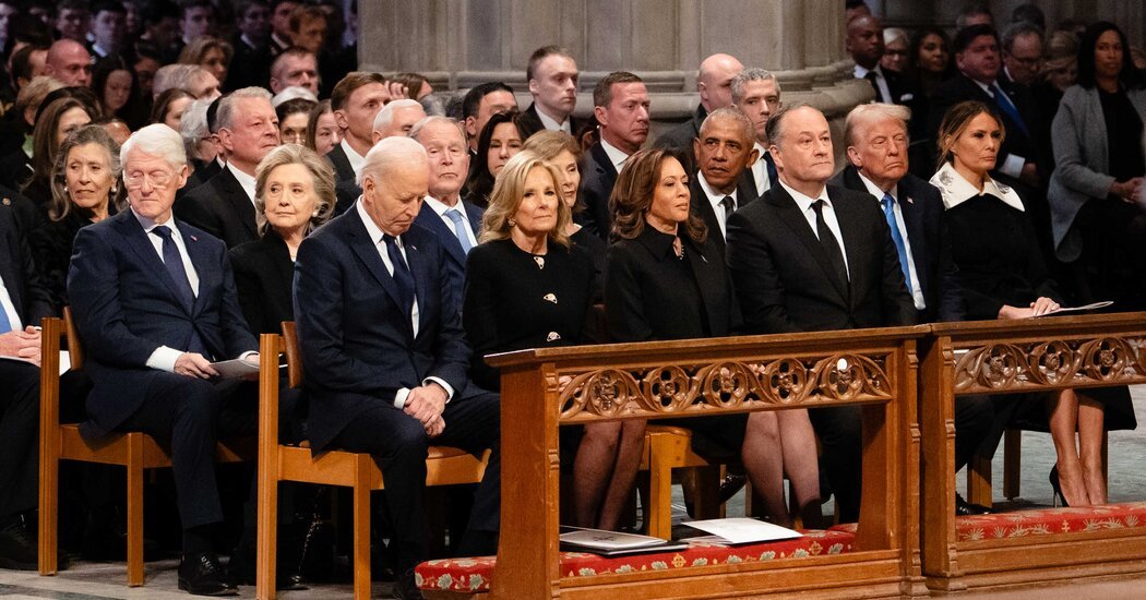 At Jimmy Carter’s Funeral, a Rare Image of Presidential Unity