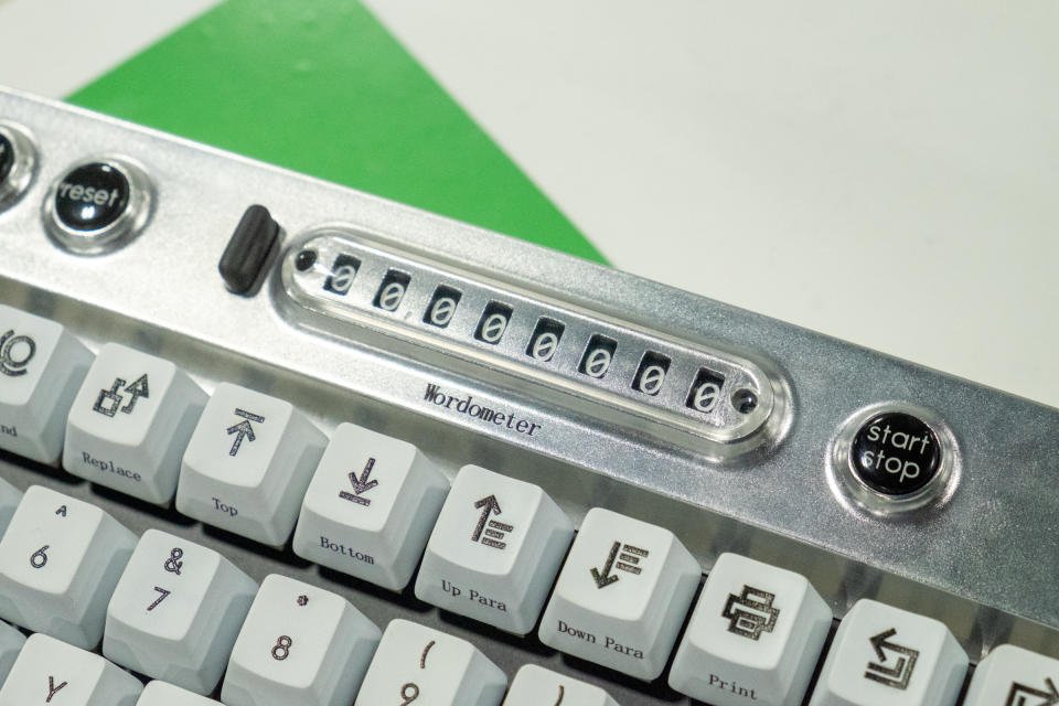 Freewrite Wordrunner mechanical keyboard