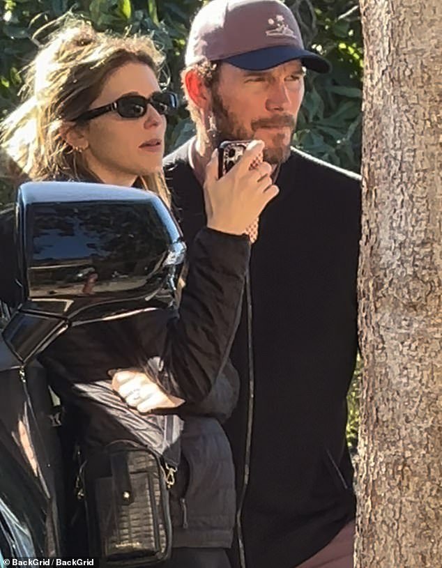 Chris Pratt surfaces with wife Katherine Schwarzenegger as LA fires threaten their .6M home