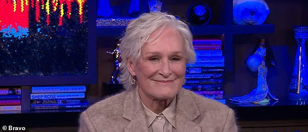 Glen Close reveals which co-star delivered her best on-screen kiss