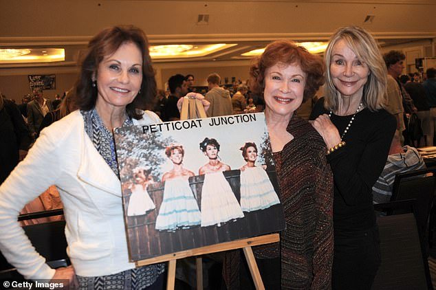 Lori Saunders, Linda Henning and Gunilla Hutton at The Hollywood Show held at The Westin Hotel LAX on January 24, 2015