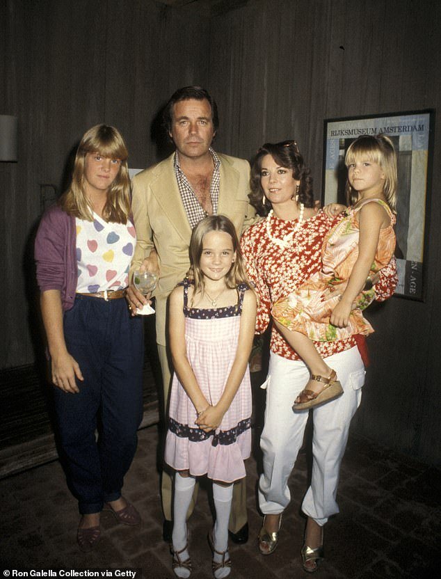 Before her untimely death, Natalie welcomed daughter Courtney with Wagner, and daughter Natasha with ex-husband Richard Gregson. Wagner also welcomed daughter Katie with ex-wife Marion Marshall; Wagner and Wood pictured with Katie, Natasha and Courtney in 1981