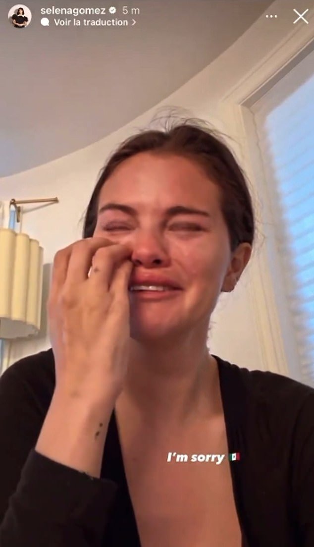 Selena Gomez breaks down in tears in emotional video while speaking about Trump’s deportation policy