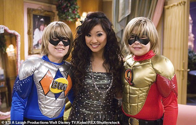 Song is seen as London Tipton in The Suite Life Of Zack and Cody with Cole & Dylan Sprouse in 2005