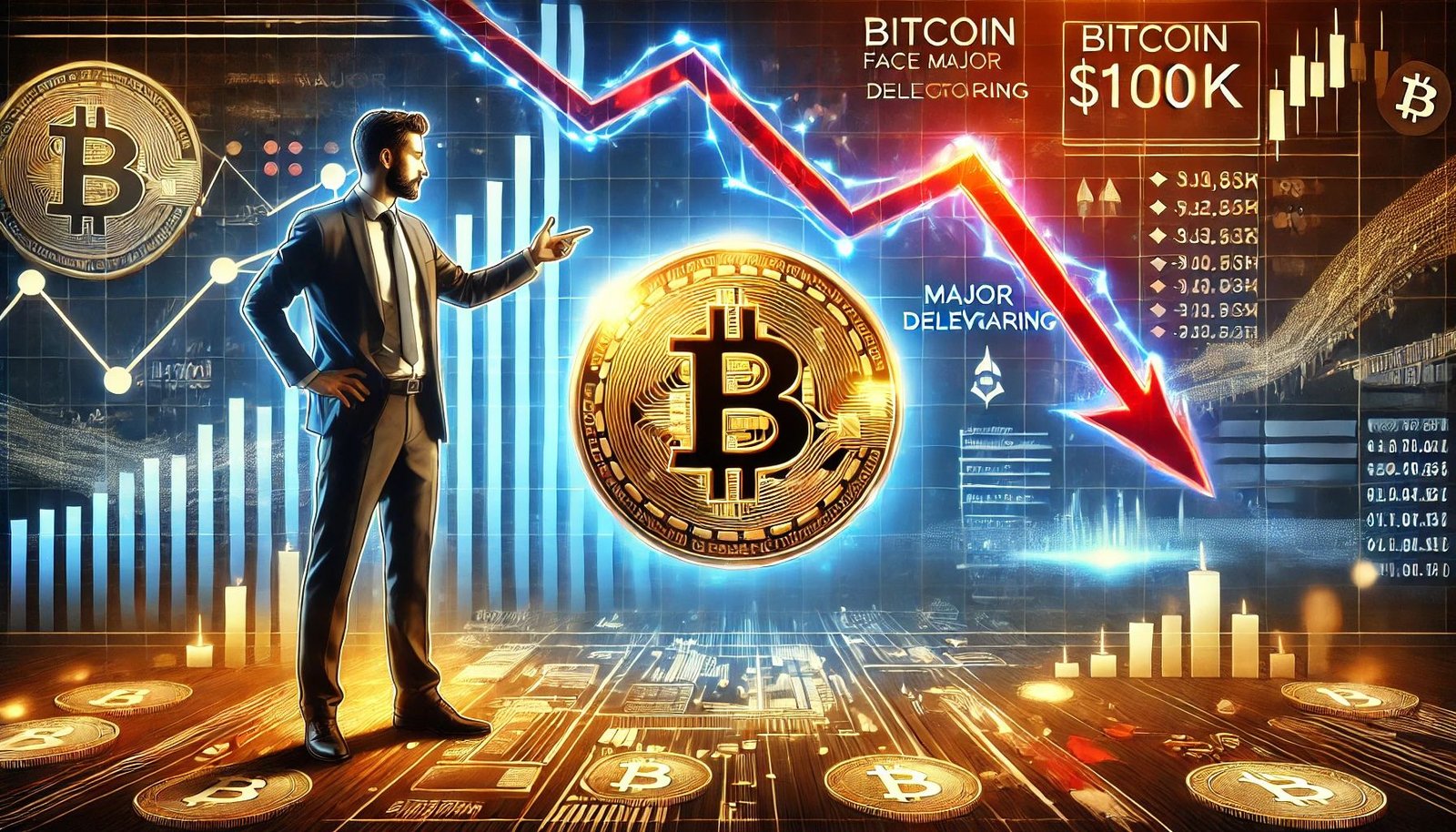 Bitcoin Faces Major Deleveraging – Analyst Explains Price Crash Below 0K