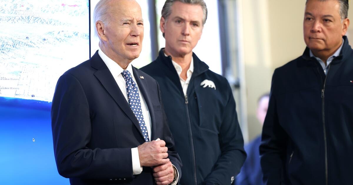 Biden stands by Newsom in fire response. What will happen under Trump?