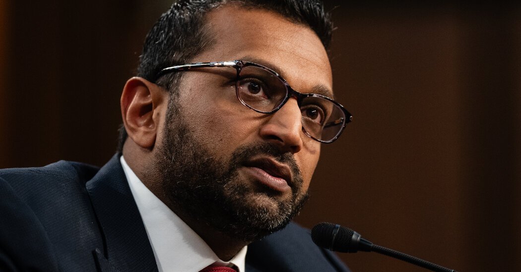 Kash Patel, FBI Director, Plans to Move Hundreds of Agents to Field Offices