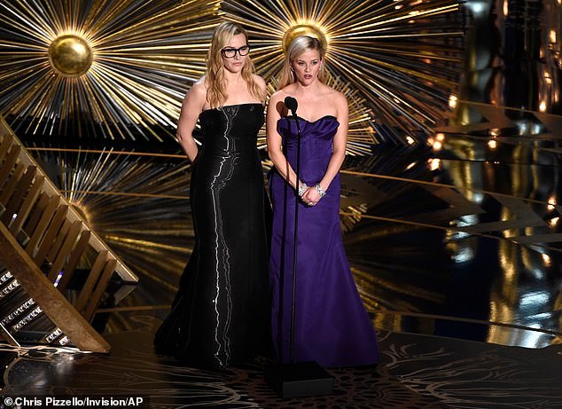 'It was pretty bad. Yeah. Not even kidding, she doesn't talk to me anymore. Oh well,' Witherspoon told PEOPLE on Thursday; Winslet and Witherspoon seen at 2016 Oscars)