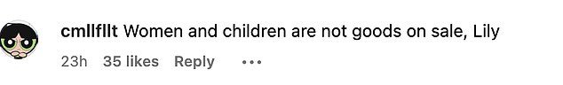 Online users, some of whom referred to the practice as 'rich people renting women's bodies' and likened it to 'human trafficking,' voiced their disapproval, prompting Charlie to hit back in the comments section of their birth announcement