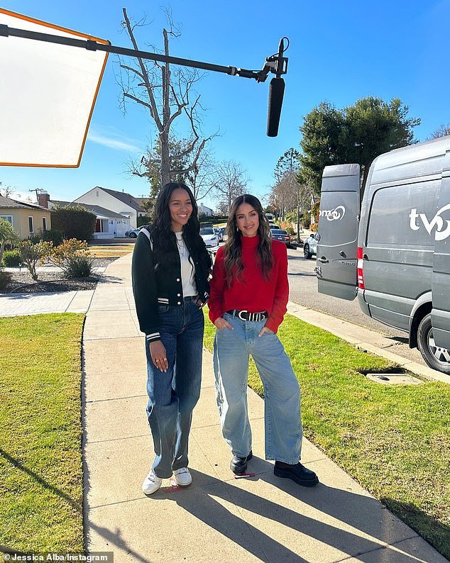 The Trigger Warning producer-star and The Cool Mom Co. founder Lizzy Mathis (L, pictured January 28) are currently hard at work executive producing and co-hosting the third season of Honest Renovations, which the Roku Channel renewed back in August