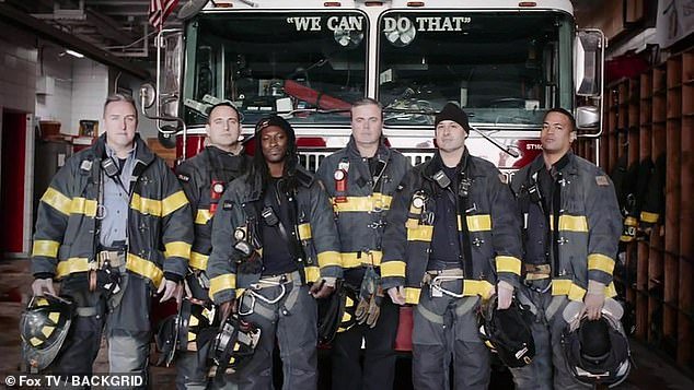 The moving commercial featured firefighters