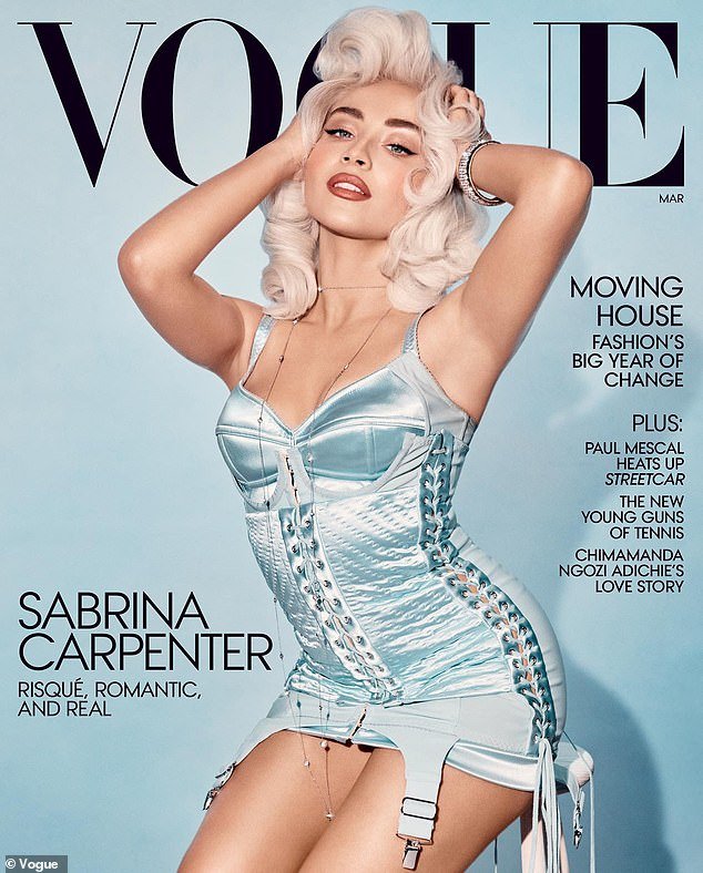 Sabrina Carpenter fans baffled by her Madonna-inspired appearance on Vogue: ‘Didn’t recognize her!’