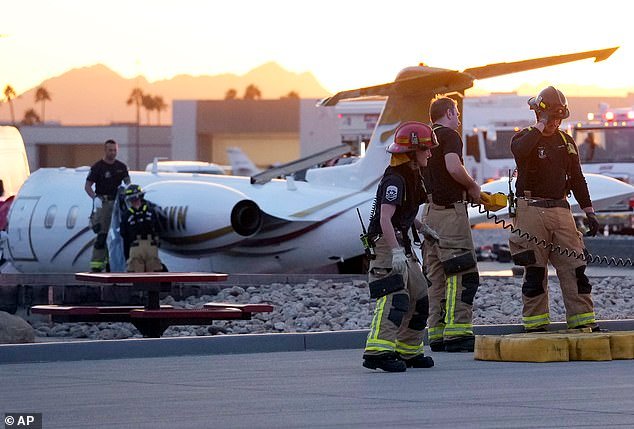 On Monday, the singer's plane crashed into another aircraft in Scottsdale, Arizona, killing pilot Joie Vitosky, 78, and seriously injuring Vince's girlfriend Rain Hannah, 43, and two others