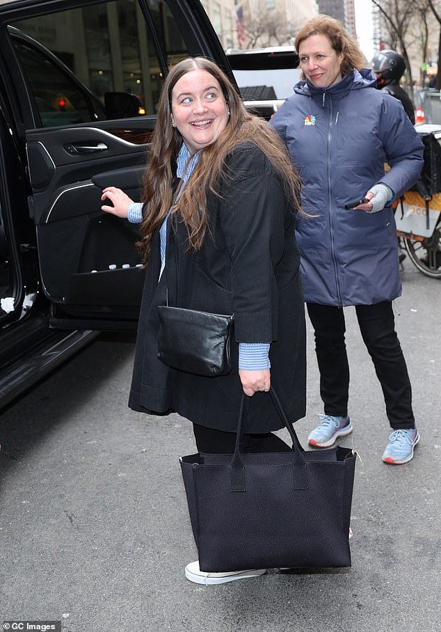 Bryant was also seen outside of NBC Studios on rehearsal day and appeared to be in high spirits while doing so. The 37-year-old comedian, who was a SNL longtime cast member before she left after 10 seasons in 2022, had a bright smile on her face as she returned to her old stomping grounds