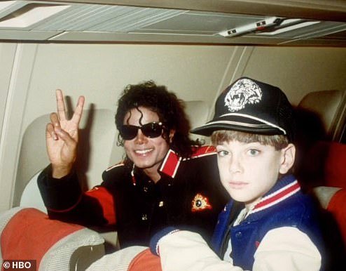 Safechuck, pictured with Jackson in an undated photo, said he was ten when he and his family were invited into  the singer's fairy-tale existence as his career reached its peak