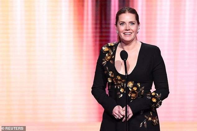 Maisy's award was presented by Nightbitch star Amy Adams