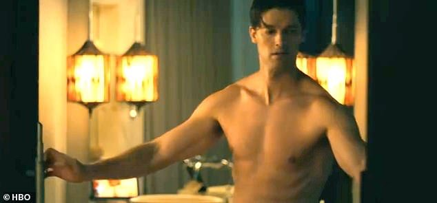 The Secret Level guest star told Vanity Fair last week of his nude scenes: 'There's more to come!'