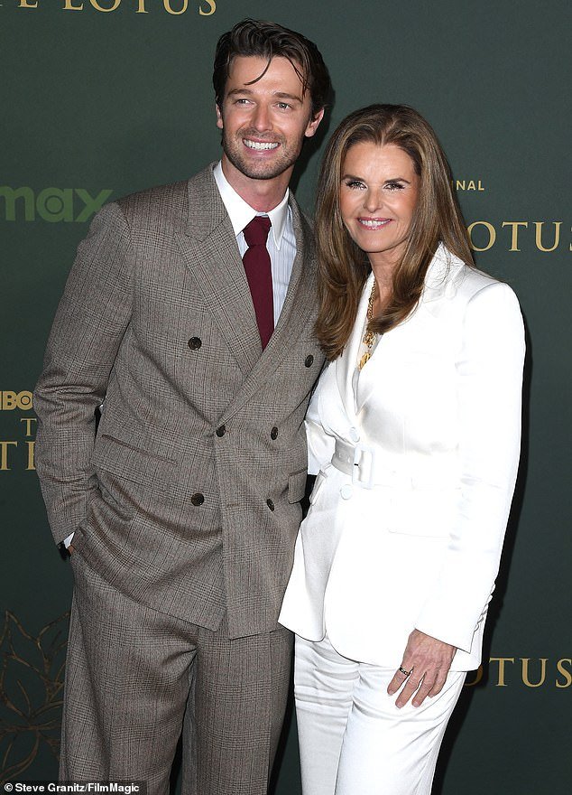 Maria Shriver reacts to her son Patrick Schwarzenegger’s nude scene in The White Lotus