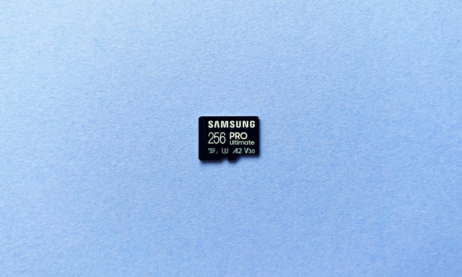 Samsung's Pro Ultimate microSD card.