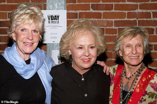 L-R Hirson, Doris Roberts, and Cloris Leachman in 2006