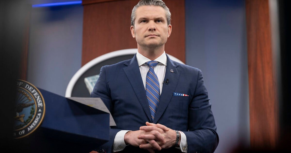 REPORT: Defense Secretary Pete Hegseth Commits to Completing Clean Audit of the Pentagon Within Four Years | The Gateway Pundit