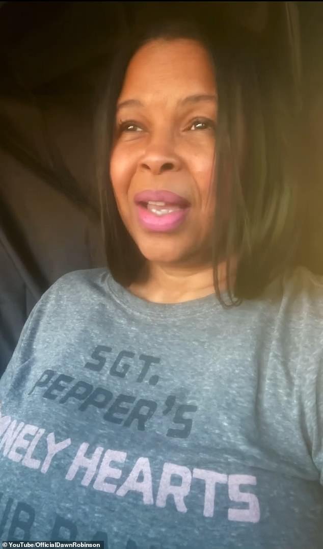 'I said it, oh my gosh, it's out!' the 58-year-old singer marveled in her YouTube vlog Tuesday