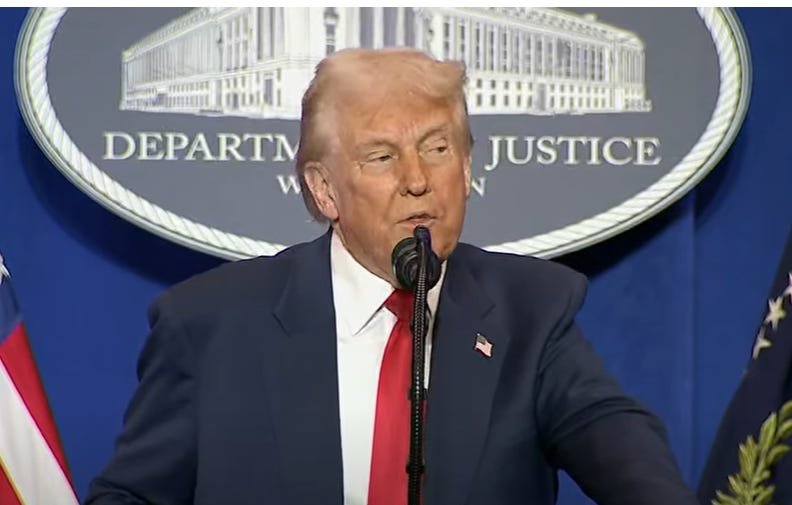 Trump Declares MSNBC And CNN Illegal In DOJ Meltdown